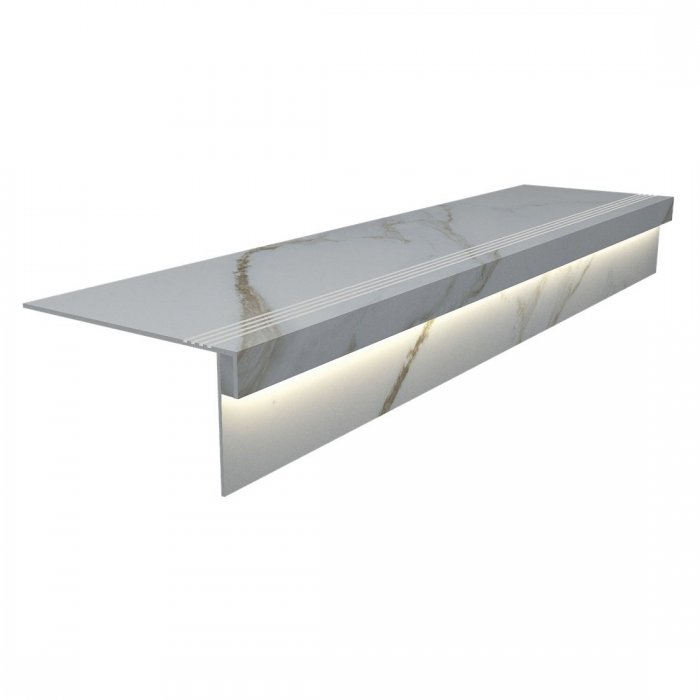 Luna Basamak 33x120cm 45' köşeli Işıklı ES-BLD-301