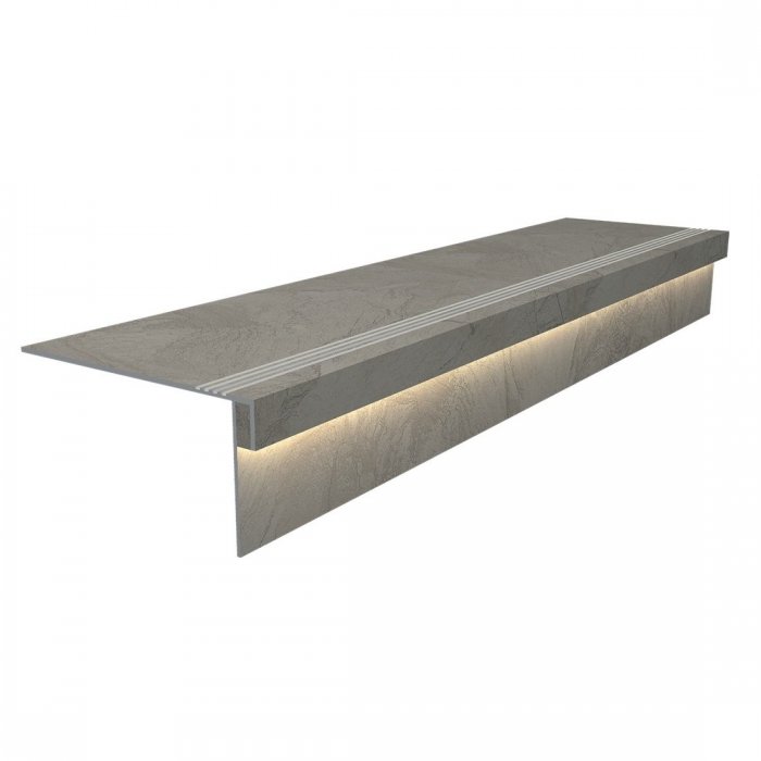 Luna Basamak 33x120cm 45' köşeli Işıklı ES-BLD-303