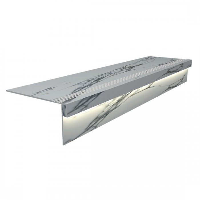Luna Basamak 33x120cm 45' köşeli Işıklı ES-BLD-306