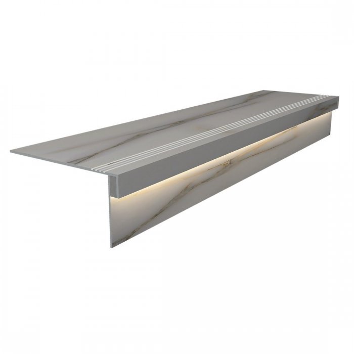 Luna Basamak 33x120cm 45' köşeli Işıklı ES-BLD-308