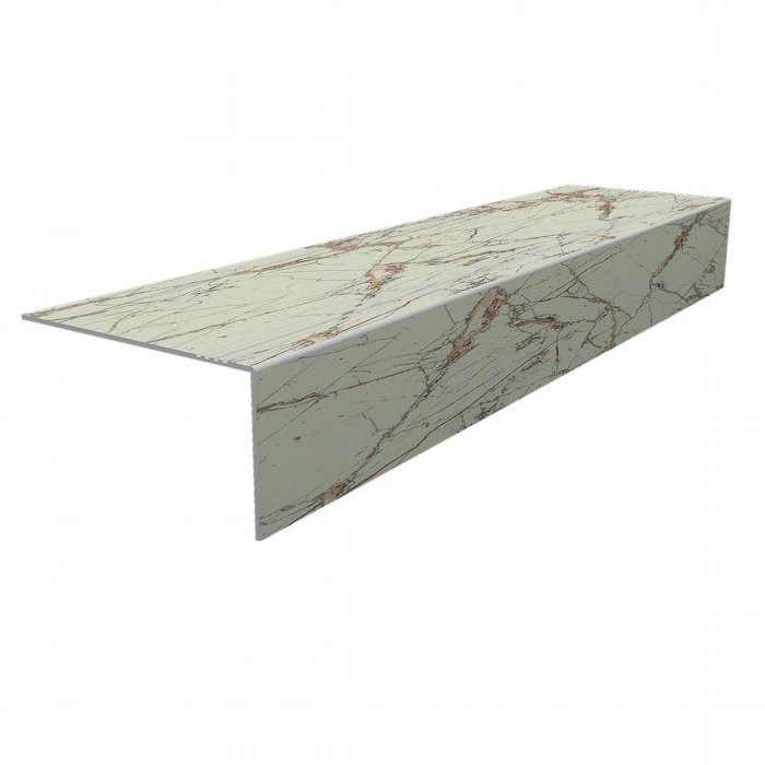 Luna Basamak 30x120cm Pahlı Düz ES-BPD-503