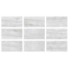 33x66cm Greentech Teak Smoke Mix 9 face Serapool Porselen Karo
