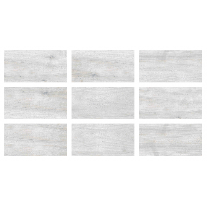 33x66cm Greentech Teak Smoke Mix 9 face