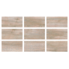 33x66cm Greentech Teak Taupe Mix 9 face Serapool Porselen Karo