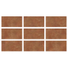 33x66cm Greentech Pool Garden Cotto Mix 18 face Serapool Porselen Karo