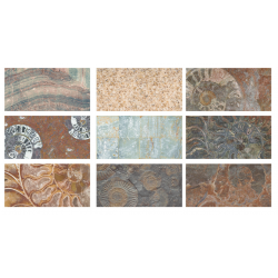 33x66cm Greentech Fosil Mix