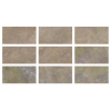 33x66cm Greentech Pool Garden Natural Mocha Serapool Porselen Karo