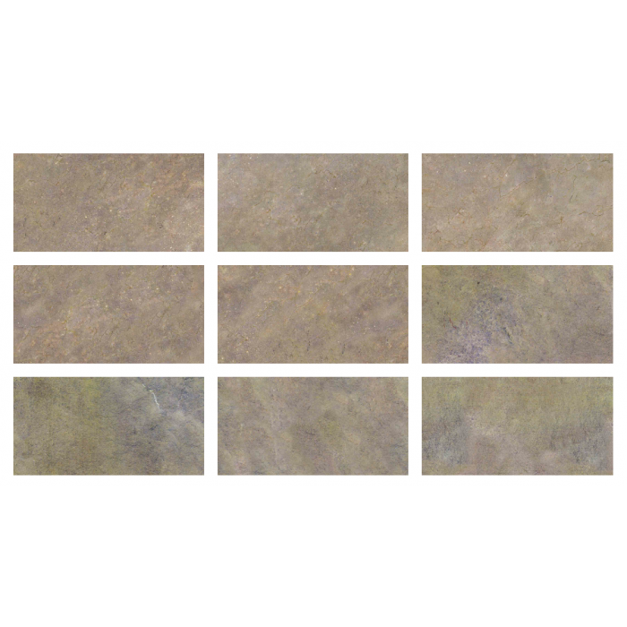 33x66cm Greentech Pool Garden Natural Mocha Mix 18 face