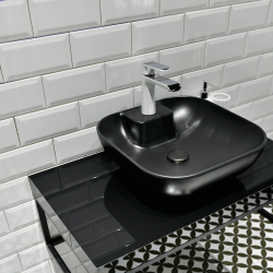 Bien Seramik 10X20cm Metro White