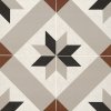Bien Seramik 20X20cm Star Kırmızı