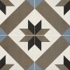 Bien Seramik 20X20cm Star Mavi