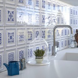 Bien 30X90cm Navi Blue