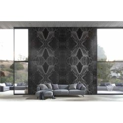 Kütahya Seramik 120x240cm Black Calacatta Book Match A-B Part