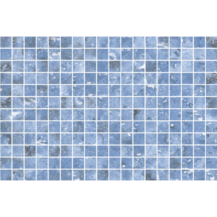25x25mm Quattro Vogue Pool Blue Stone