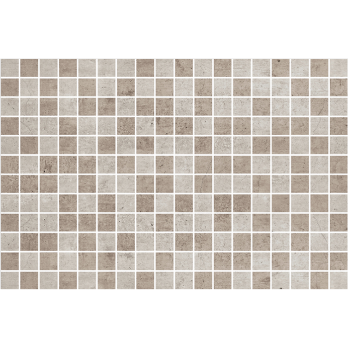25x25mm Quattro Concrete Taupe Blend Light