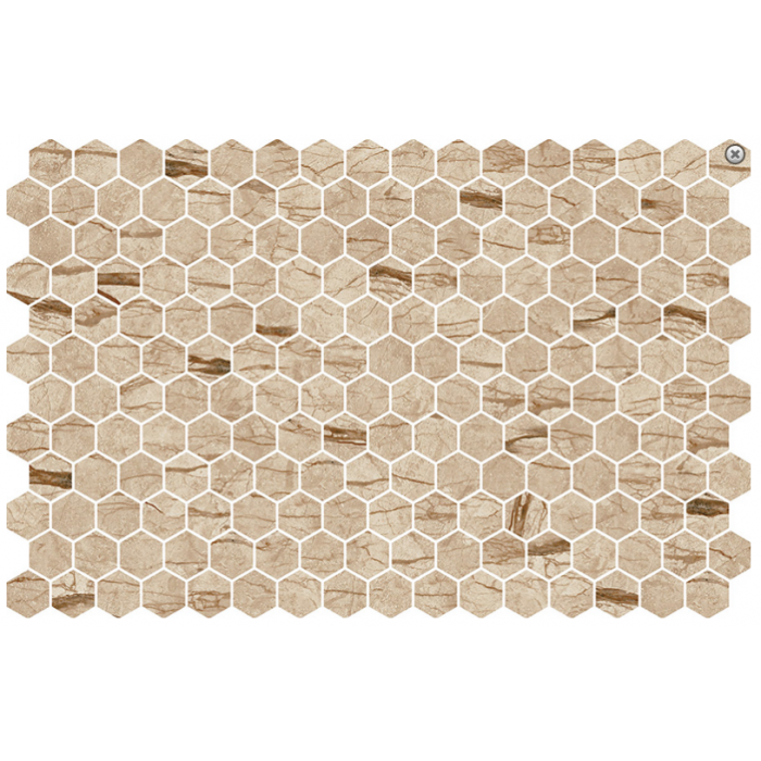Hexa Marble Cream Stone