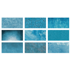 33x66cm Vision Floral Blue Porselen Karo Mix 9 face