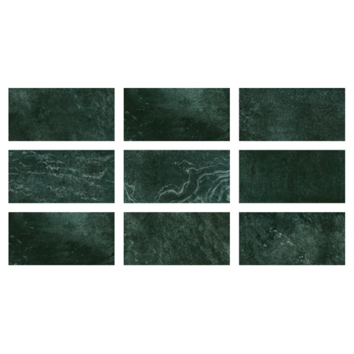33x66cm Vision Verde Guatemala Porselen Karo Mix 9 face