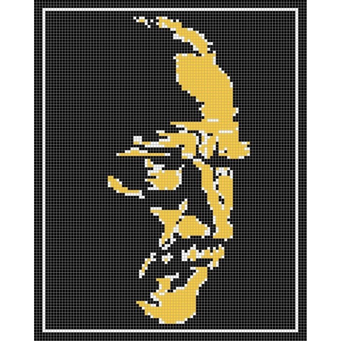 Atatürk Portresi Cam Mozaik Tasarımı 252x315cm