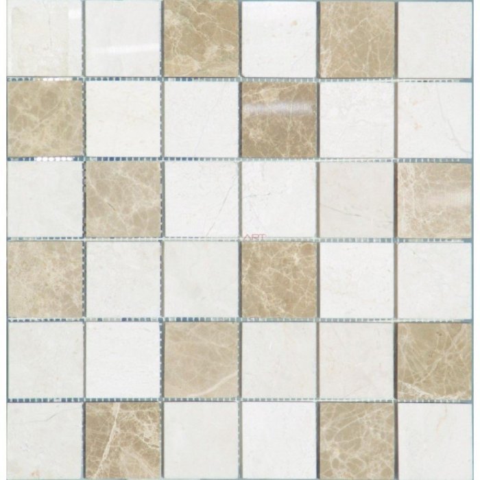 Mermer Mozaik Anemon P-4009 48x48x8mm