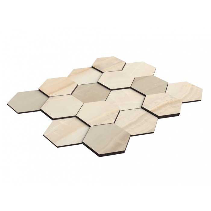 Seramik Mozaik 3D Hegzagon HXG-3D 1613
