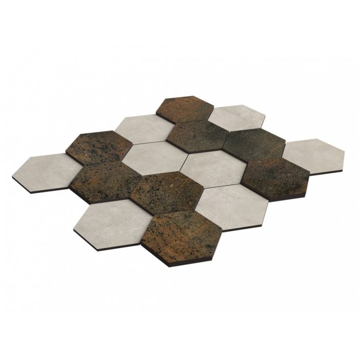 Seramik Mozaik 3D Hegzagon HXG-3D 1616