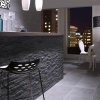 50x100mm Alya F-8507 Toros Black Patlatma Mermer