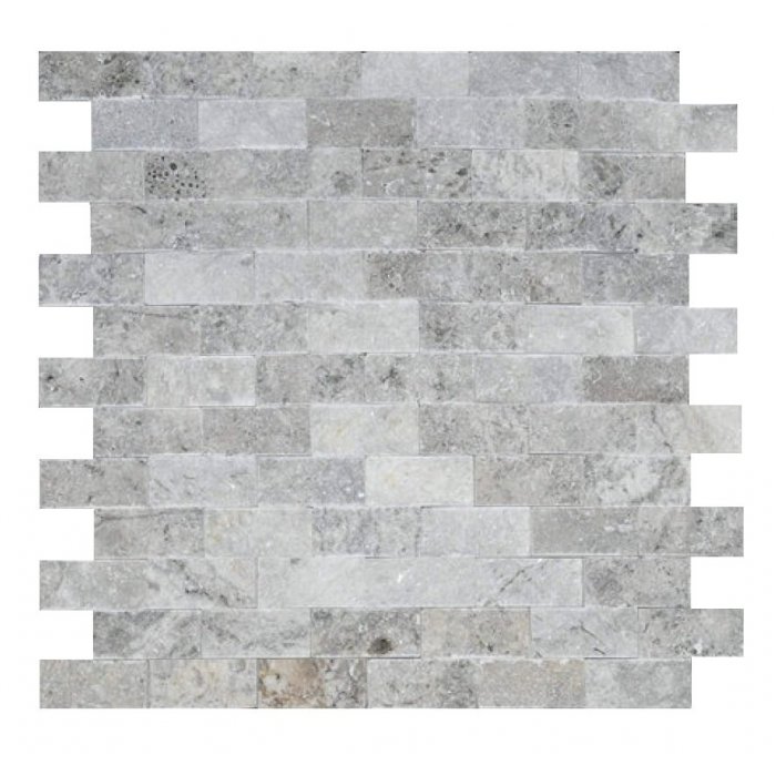 23x48mm Capella F-2512 Silver Patlatma Mermer