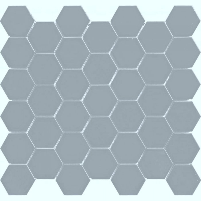 Mozaik Porselen Hegzagon DSC_8004 - Gri