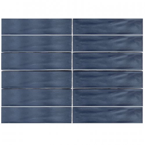 Mozaik Porselen Artisan Brick İndigo Mavi
