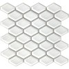 Porselen Mozaik Clipped Diamond TRBC0805 - Beyaz