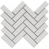 Porselen Herringbone TRBC1003 - Beyaz Mozaik