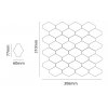 Porselen Mozaik Cipped Diamond TRBC0307 - Yeşil