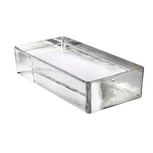 240x117x54MM Vetropieno Şeffaf Cam Blok Tuğla