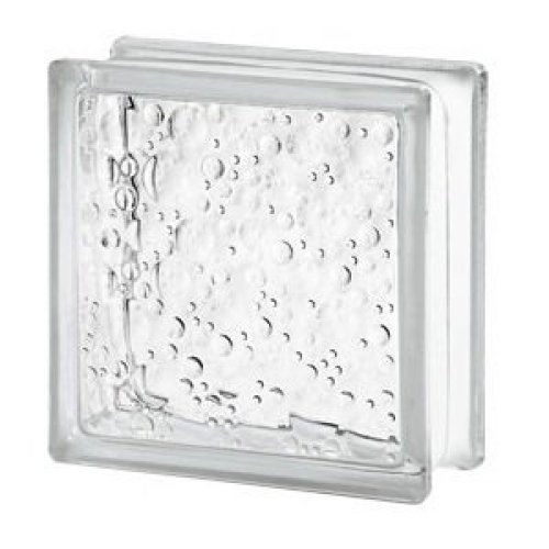 19x19x8cm Şeffaf Su Damlası