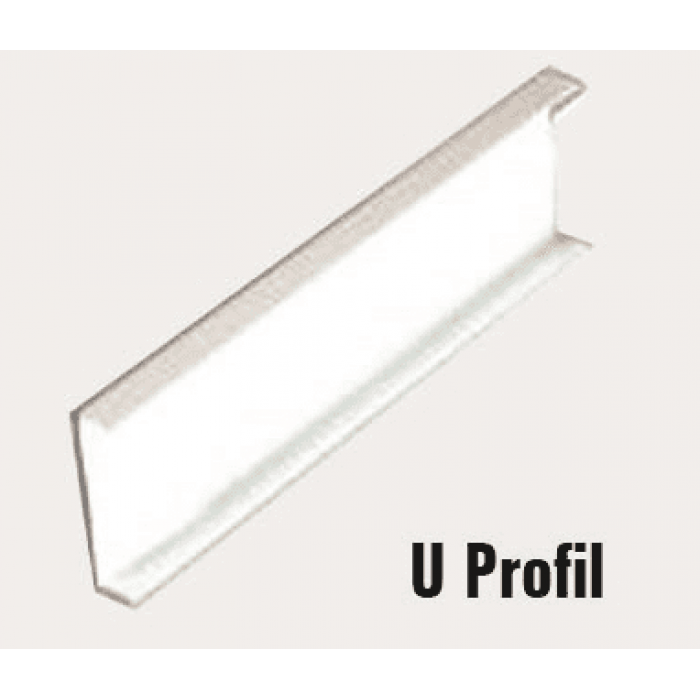 Alüminyum U Profil L:250 cm