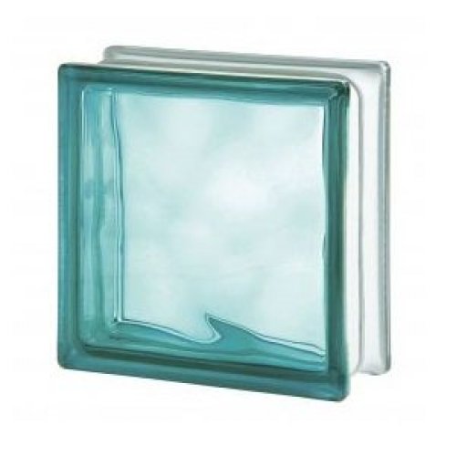 Dalgalı Turkuaz 19x19x8cm