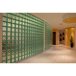 19x19x8cm Şeffaf Dalgalı