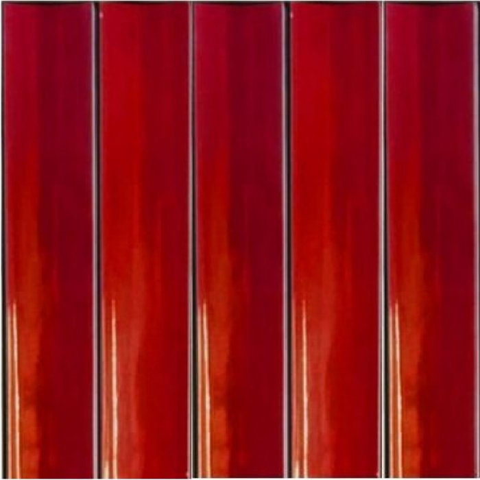 10X50Cm Bambu Bar Önü Kırmızı Seramik Dekor