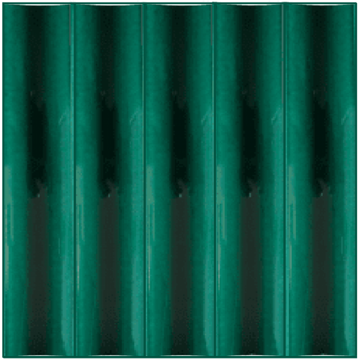 10X50Cm Bambu Bar Önü Zümrüt Yeşil Seramik Dekor