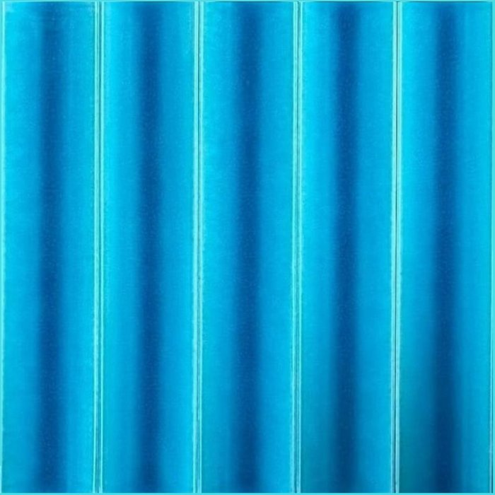 10X50Cm Bambu Bar Önü Turkuaz Seramik Dekor
