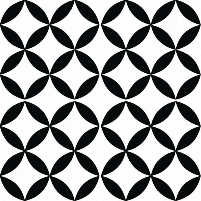 20x20cm DT-2020 Porselen Çini Karo