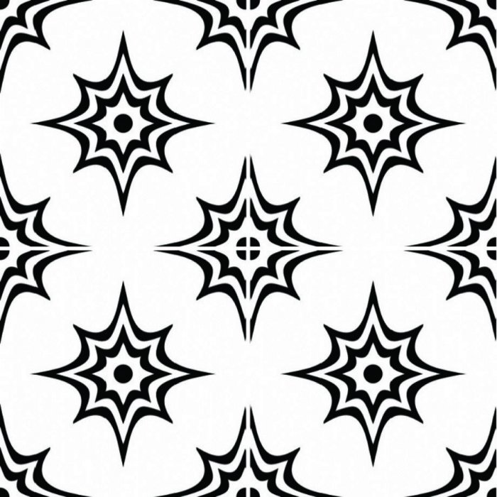 20x20cm DT-2037 Porselen Çini Karo