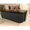 Bar Önü 10X50cm Siyah Seramik Dekor
