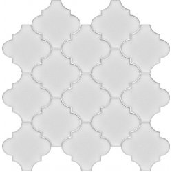12x12,4Cm Ottoman Beyaz Düz Seramik Dekor