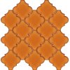 12x12,4Cm Ottoman Tarçın Düz Çatlak Sırlı Seramik Dekor