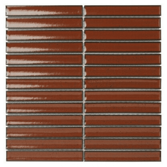 20x150cm Stick Kırmızı Fileli Mozaik