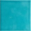 20x20Cm Düz Turkuaz Çatlak Sırlı Seramik Dekor