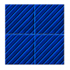 20x20Cm Linea Kobalt Çatlak Sırlı Seramik Dekor