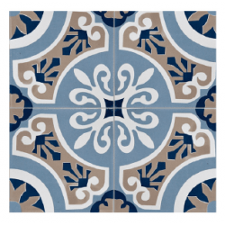 20x20 Kütahya Yer Çini Karosu QÇ0010